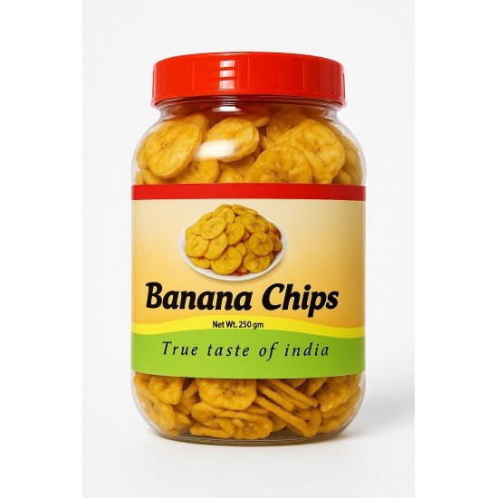 GV. BANANA CHIPS - JAR 15X250 GM