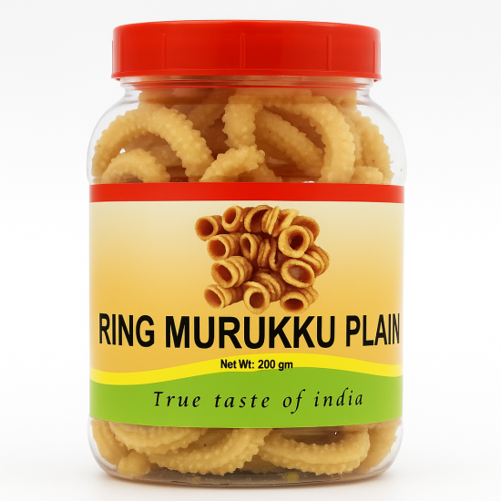 GV. RING MURUKKU PLAIN - JAR 15X200 GM