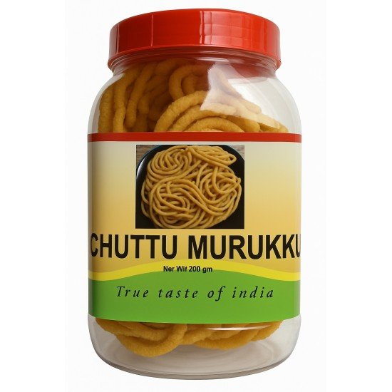 GV. CHUTTU MURUKKU - JAR 15X200 GM