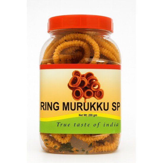 GV. RING MURUKKU SPICY - JAR 15X200 GM