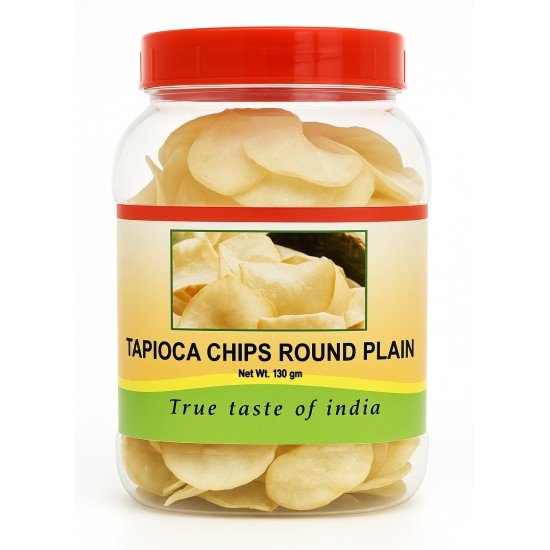 GV. TAPIOCA CHIPS R/PLAIN - JAR 15X130 GM