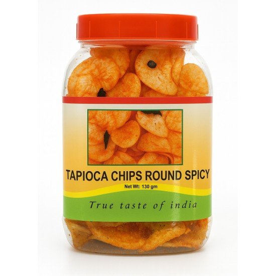 GV. TAPIOCA CHIPS R/SPICY - JAR 15X130G