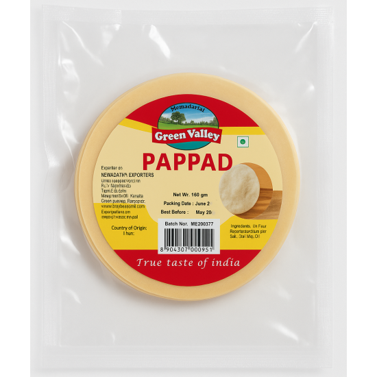 GV. PAPPADAM 70X160 GM