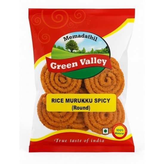 GV. MURUKKU ROUND SPICY 30X180 GM