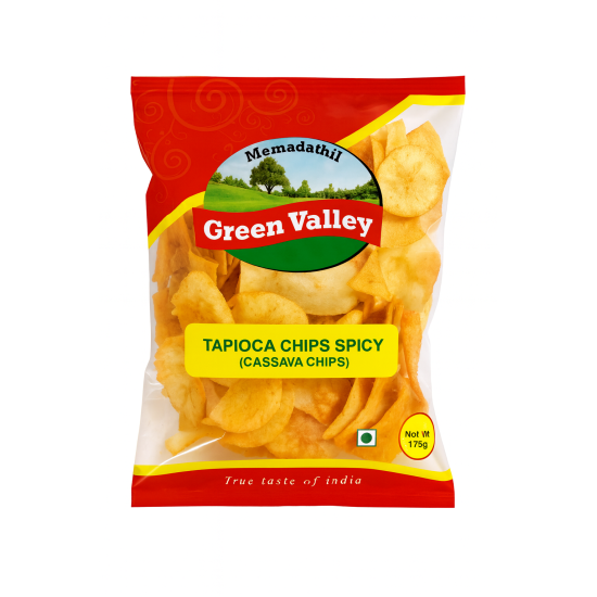 GV. TAPIOCA CHIPS - R/ SPICY 22X180 GM