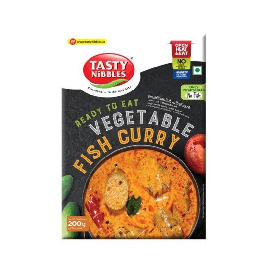 TN.VEGE FISH CURRY POUCH 24X200GM