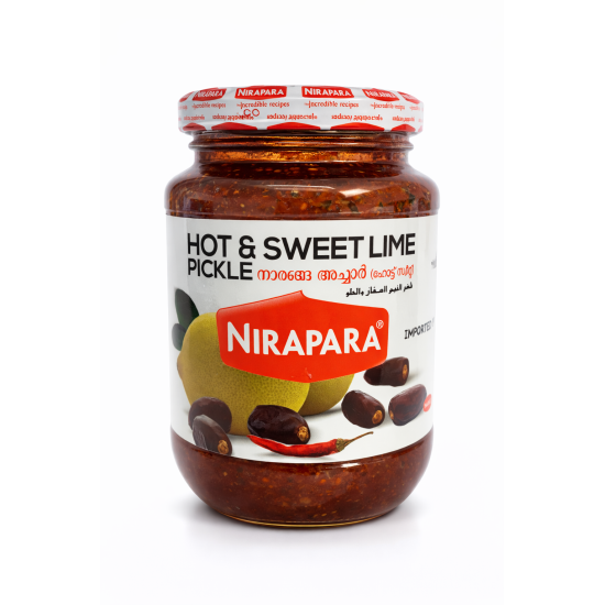 NI. HOT N SWEET LIME PICKLE 12X400 GM