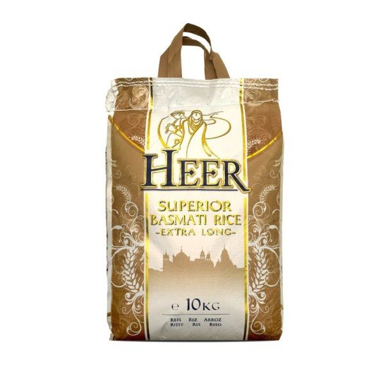 HEER EXTRA LONG BASMATI RICE 10KG