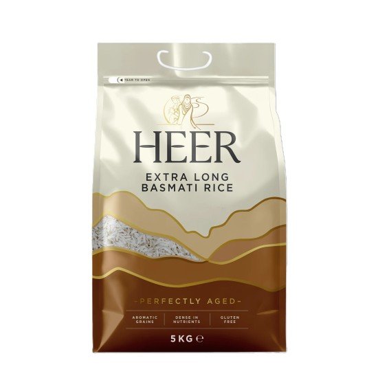 HEER EXTRA LONG BASMATI RICE 5KG