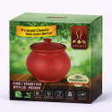 CLAY YOGURT/CURD POT (MEDIUM) W/LID