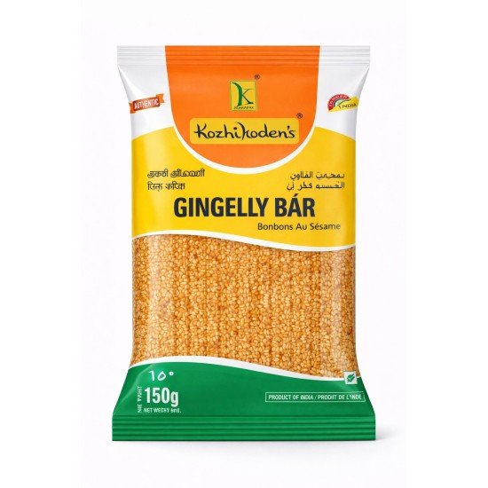 KK. GINGELLY BAR 25X150 GM