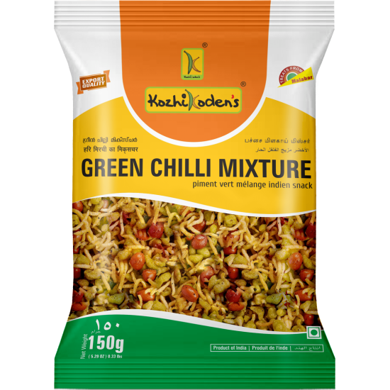 KK. GREEN CHILLI MIXTURE 25X150GM