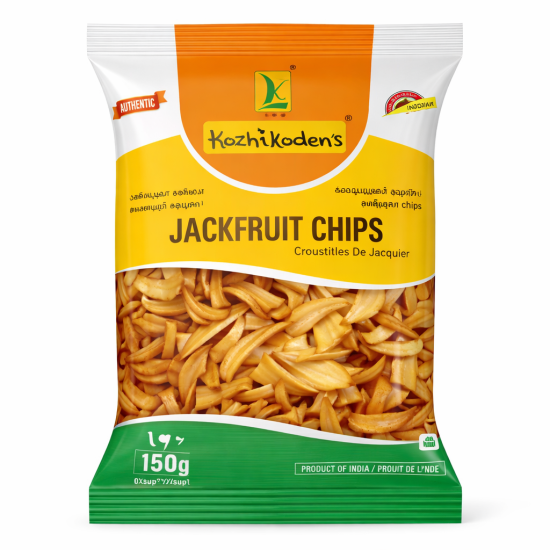 KK. JACKFRUIT CHIPS 25X150 GM
