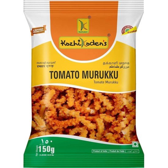 KK. TOMATO MURUKKU 25X150GM