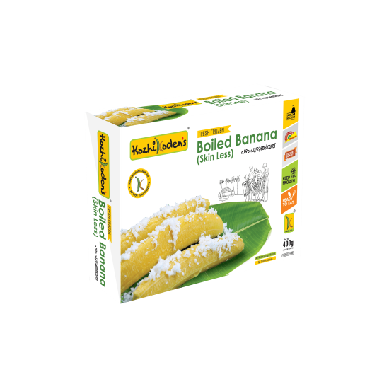 KK. BOILD BANANA SKINLESS 16X400 GM