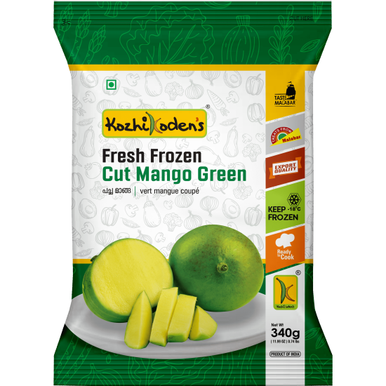 KK. CUT MANGO GREEN (FROZ) 24X340 GM