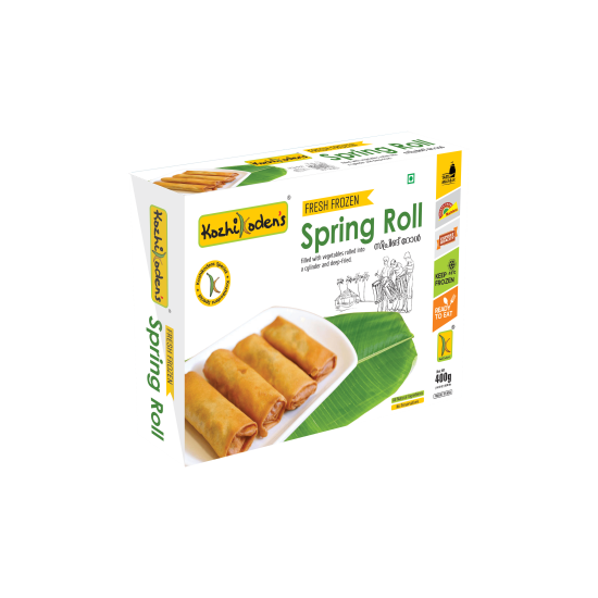 KK. VEG. SPRING ROLL 16X400 GM