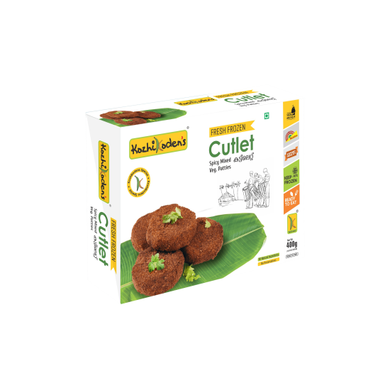 KK. VEGITABLE CUTLET 16X400 GM