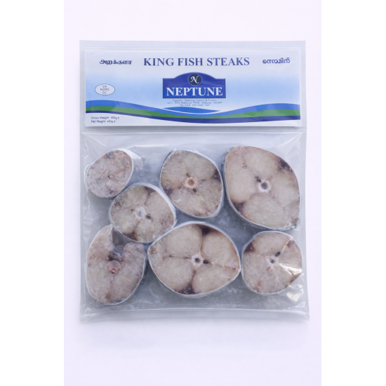 NEPT. KING FISH STEAKS (FRZN) 20X500 GM